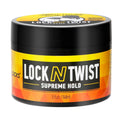 Lock N Twist Supreme Hold - Extreme Styling Control for Locs, Microlocs, Twists, and Retwists, Provides Edge Control, Strong Hair Gel for Women and Men - 5 Oz Jar
